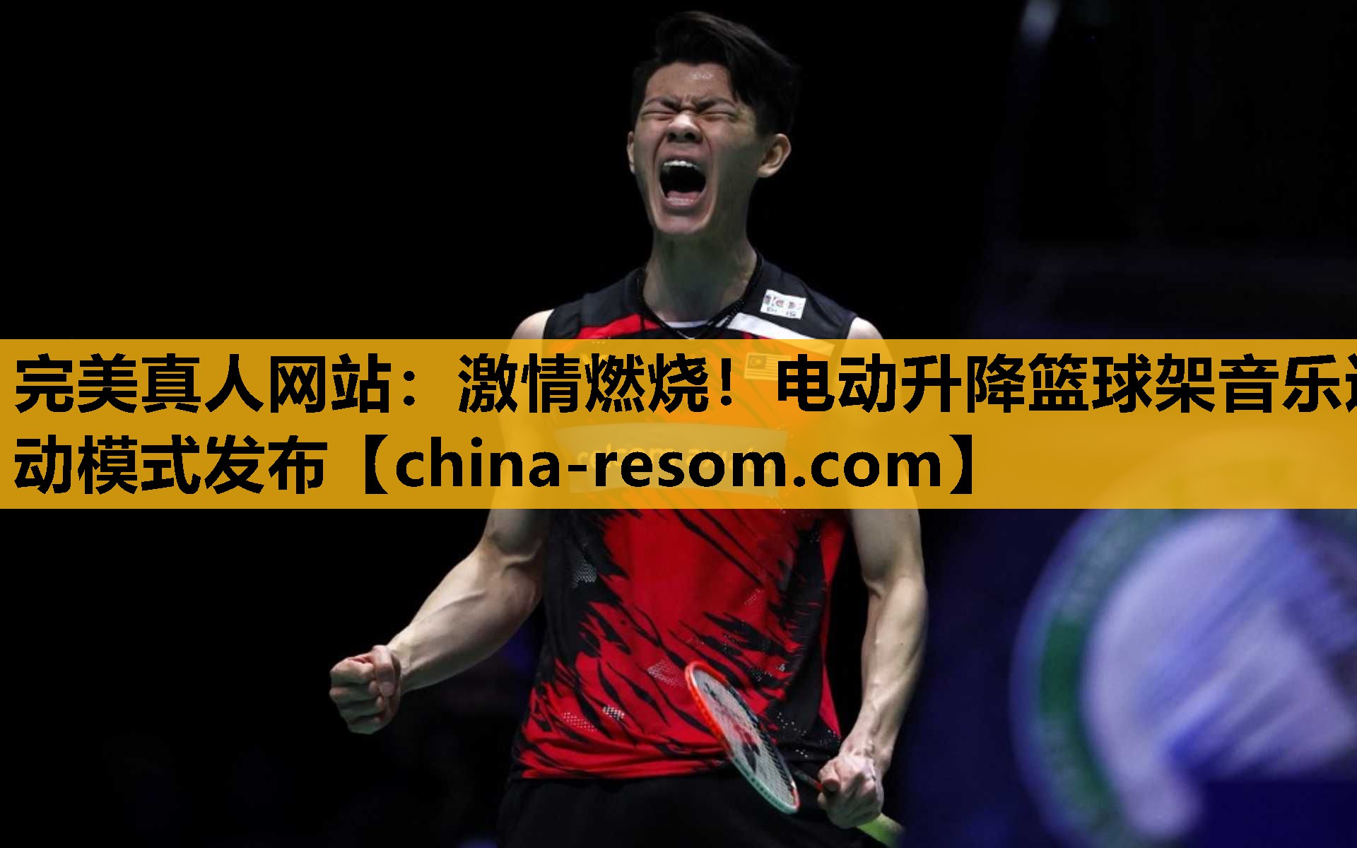 完美真人网站：激情燃烧！电动升降篮球架音乐运动模式发布